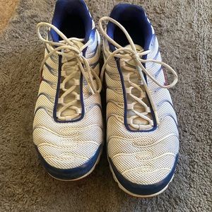 Nike air max plus (Blue/white/red)